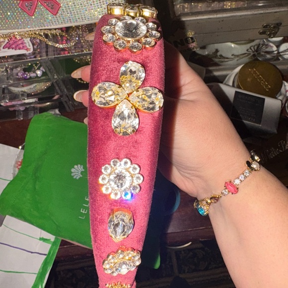 Lele sadoughi Alice Swarovski Crystal Embellished Headband - Picture 2 of 6